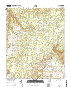 Sawmill 2014 topographic map thumbnail