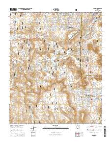 Sedona 2014 topographic map thumbnail