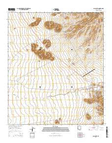 Sells West 2014 topographic map thumbnail