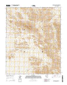Senator Mountain 2014 topographic map thumbnail