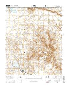 Sheepskin Wash 2014 topographic map thumbnail
