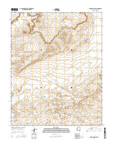 Shinarump Point 2014 topographic map thumbnail