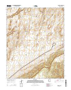 Shonto SE 2014 topographic map thumbnail