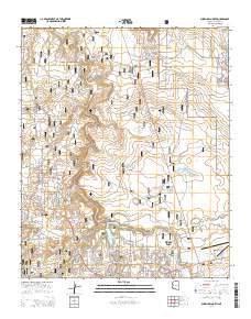 Show Low North 2014 topographic map thumbnail