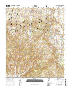 Show Low South 2014 topographic map thumbnail