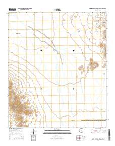 Silver Reef Mountains SE 2014 topographic map thumbnail