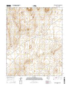 Sitting Coyote Hill 2014 topographic map thumbnail