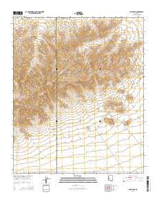 Smith Peak 2014 topographic map thumbnail