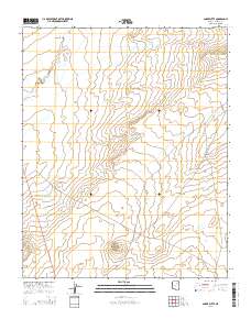 Snake Butte 2014 topographic map thumbnail
