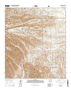 Sonoita 2014 topographic map thumbnail