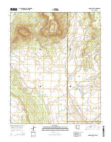Sonsela Buttes 2014 topographic map thumbnail