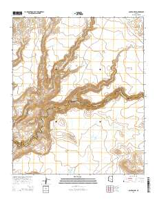 Sontag Mesa 2014 topographic map thumbnail