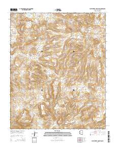 Penitentiary Mountain 2014 topographic map thumbnail