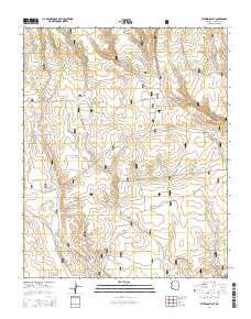 Peterson Flat 2014 topographic map thumbnail
