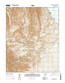 Petroglyph Wash 2014 topographic map thumbnail