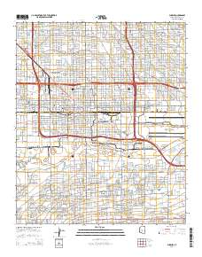 Phoenix 2014 topographic map thumbnail