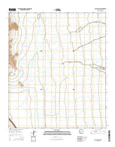 Picacho Pass 2014 topographic map thumbnail
