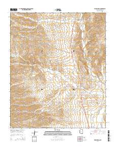 Pilgrim Wash 2014 topographic map thumbnail