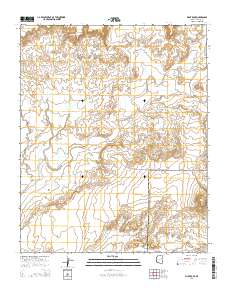 Pilot Rock 2014 topographic map thumbnail