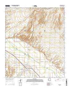Pima 2014 topographic map thumbnail