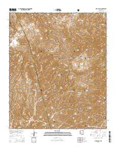 Pinal Ranch 2014 topographic map thumbnail