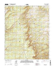 Piney Hill 2014 topographic map thumbnail