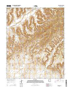 Pinon NW 2014 topographic map thumbnail
