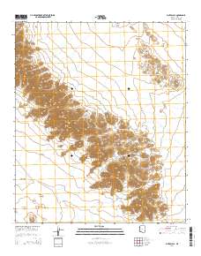 Pinta Playa 2014 topographic map thumbnail