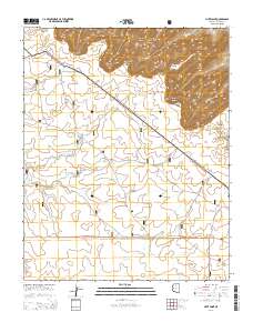 Piute Point 2014 topographic map thumbnail