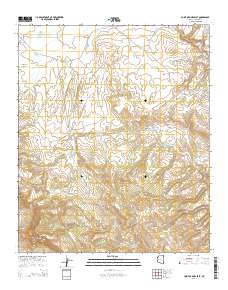 Point of Pines East 2014 topographic map thumbnail