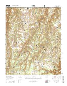 Porcupine Ridge 2014 topographic map thumbnail