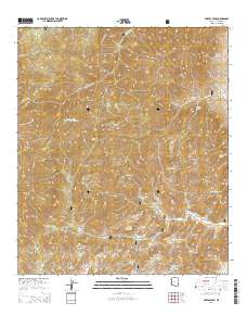 Portal Peak 2014 topographic map thumbnail