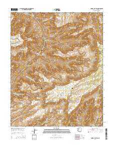 Powell Plateau 2014 topographic map thumbnail