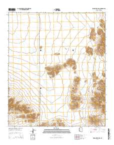 Pozo Nuevo Well 2014 topographic map thumbnail