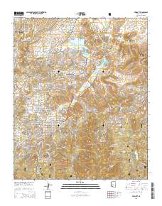 Prescott 2014 topographic map thumbnail