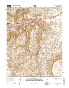 Purgatory Canyon 2014 topographic map thumbnail