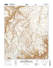 Quayle Hill 2014 topographic map thumbnail