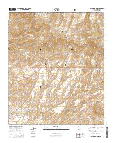 Rattlesnake Spring 2014 topographic map thumbnail