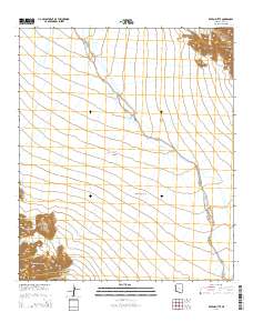 Raven Butte 2014 topographic map thumbnail
