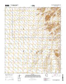 Red Bluff Mountain NW 2014 topographic map thumbnail