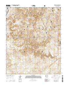 Red Butte SW 2014 topographic map thumbnail