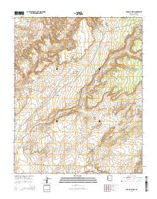 Red Clay Wash 2014 topographic map thumbnail