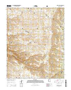 Sowats Spring 2014 topographic map thumbnail