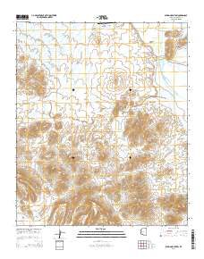 Spring Mountain 2014 topographic map thumbnail