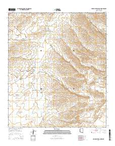 Spring Water Canyon 2014 topographic map thumbnail