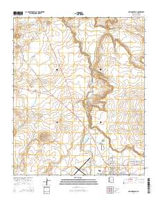 Springerville 2014 topographic map thumbnail