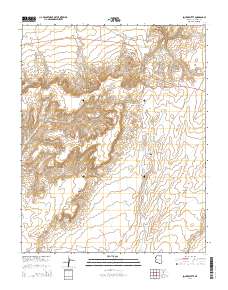Square Butte 2014 topographic map thumbnail