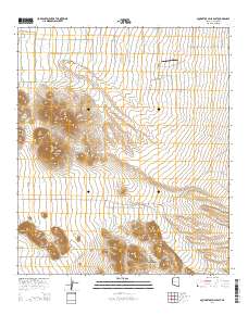 Squaretop Hills East 2014 topographic map thumbnail