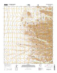 Stanford Canyon 2014 topographic map thumbnail