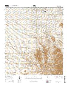 Stevens Mountain 2014 topographic map thumbnail